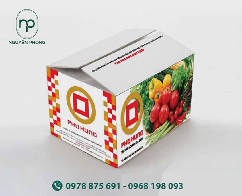 in thùng carton thông dụng